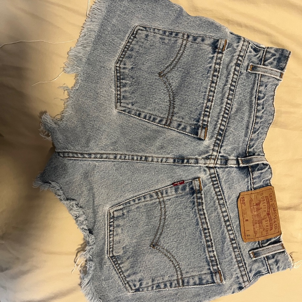 Vintage authentic Levi Jean shorts